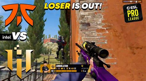 Loser Is Out Fnatic Vs Ihc Highlights Esl Pro League Csgo