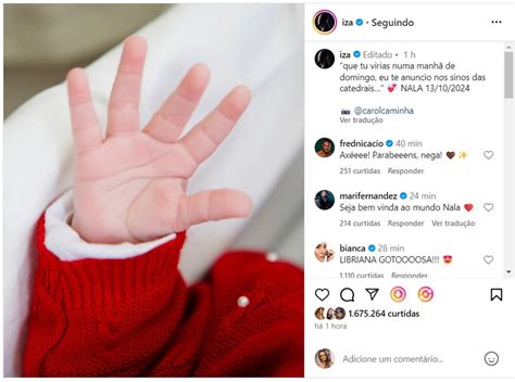 Yuri Lima Comemora O Nascimento De Nala Sua Filha Iza Raio Da