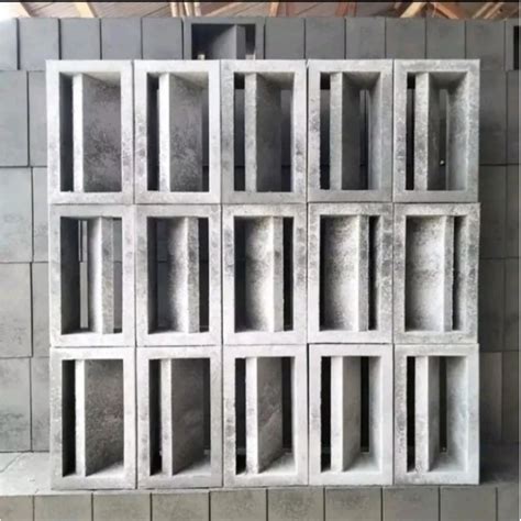 Jual Roster Beton Minimalis Nako Panjang 15 X 30 Dinding Pagar Rumah