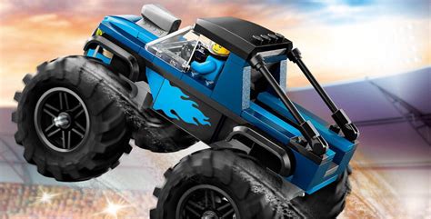 Lego City Niebieski Monster Truck Niskie Ceny I Opinie W Media