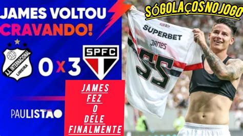 James Marca E Ferreirinha Anota Gola O Inter De Limeira X S O Paulo