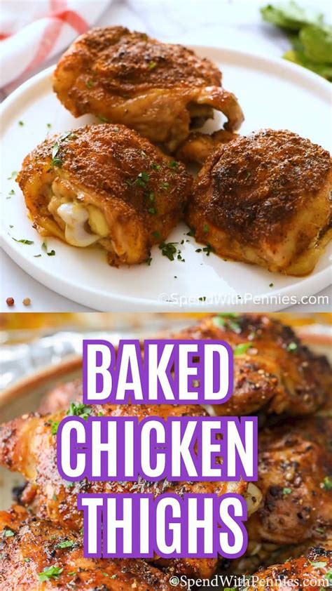 Oven Baked Bbq Boneless Chicken Thighs Artofit