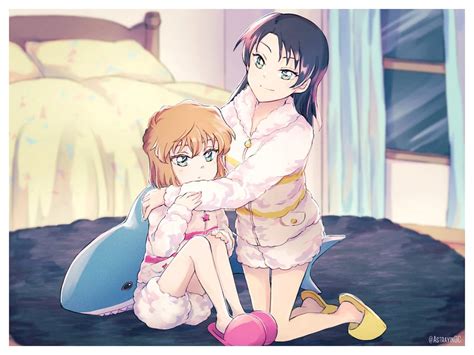 Haibara Ai And Miyano Akemi Meitantei Conan Drawn By Astrayin Danbooru