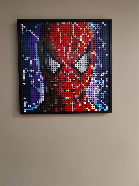 Just finished my 3rd art piece for my Marvel room and wanted to share ...