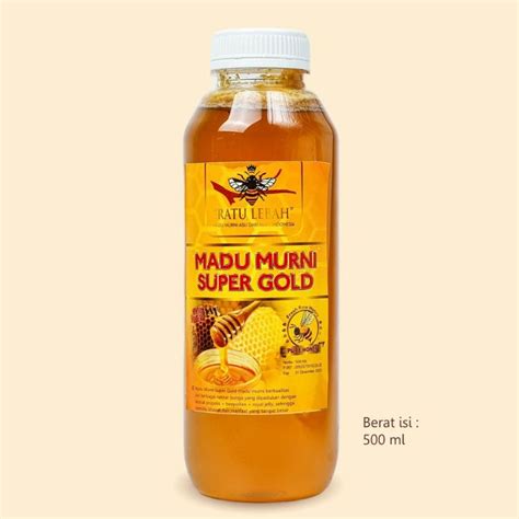 Jual Madu Super Gold Madu Murni Propolis Bee Pollen Royal Jelly Ml