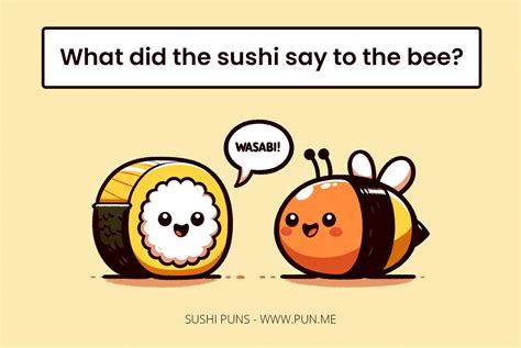 50 Funny Sushi Puns And Jokes Punme