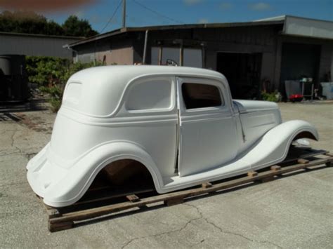 1933 Ford Vicky Hot Rod Rat Rod Project Fiberglass Body Almost All