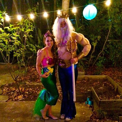 King Triton and Ariel | Fashion, Style, Halloween