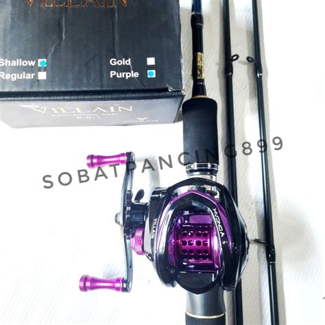 Jual Joran Set Casting Oncak Double Strike Casting Oncak Villain