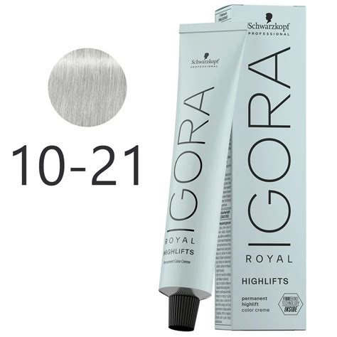 Schwarzkopf Igora Royal Highlifts Blonde Platinum Smoke Ash Ml
