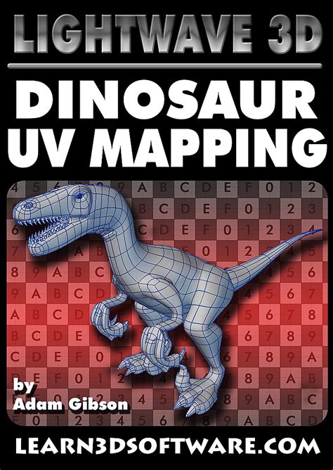 LightWave 9 Dinosaur UV Mapping