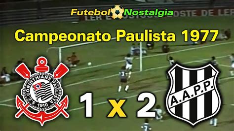 Corinthians X Ponte Preta Campeonato Paulista