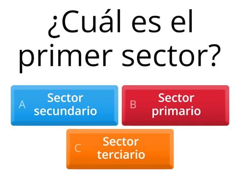 División de Actividades Económicas en México Quiz