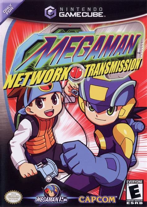 Mega Man Network Transmission 2003 Gamecube Box Cover Art Mobygames