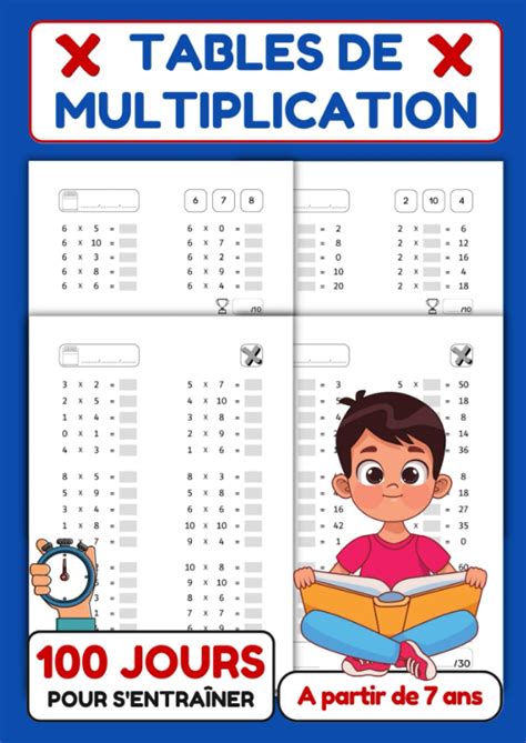 Tables De Multiplication Fiches Pour S Entra Ner Et Maitriser Les