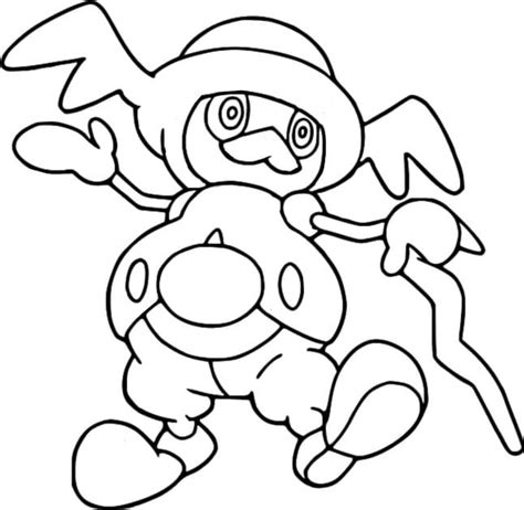 Mr Rime Pokemon Coloring Page Download Print Or Color Online For Free