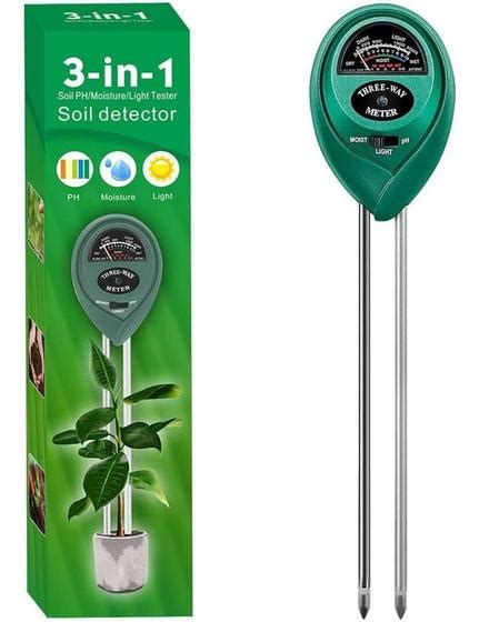 Medidor De PH Para Plantas Umidade E Luminosidade Do Solo