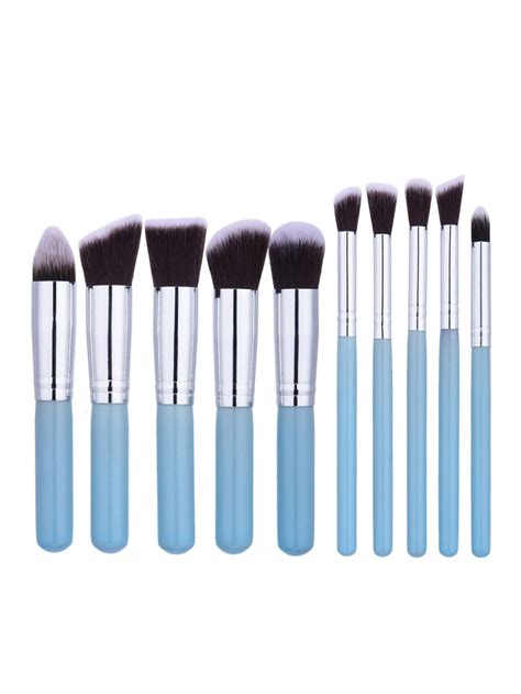 Soft Bristle Makeup Brush 10pcs Shein Sheinside