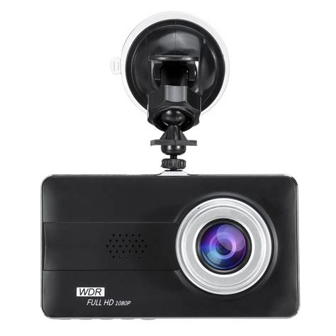 4 Inch HD 1080P Dual Lens Car DVR Front And Rear Camera Video Dash Cam