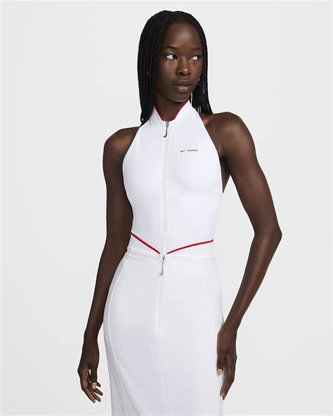 Nike X Jacquemus Womens High Neck 1 Piece Swimsuit