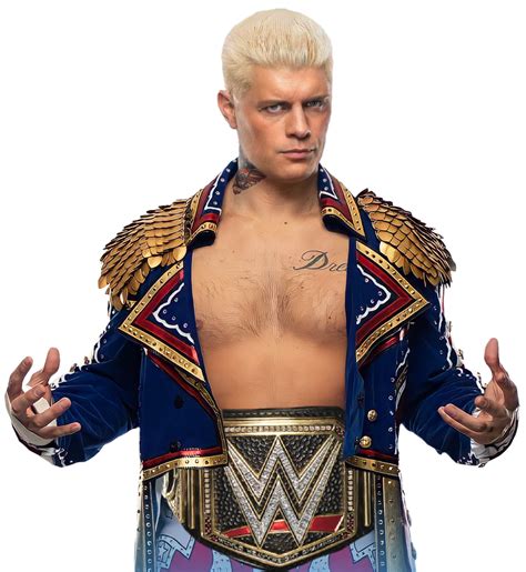 Cody Rhodes Wwe Render Png By Wwewomendaily On Deviantart