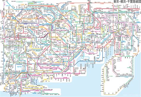 A Simple Map Of The Tokyo Metro Imgur