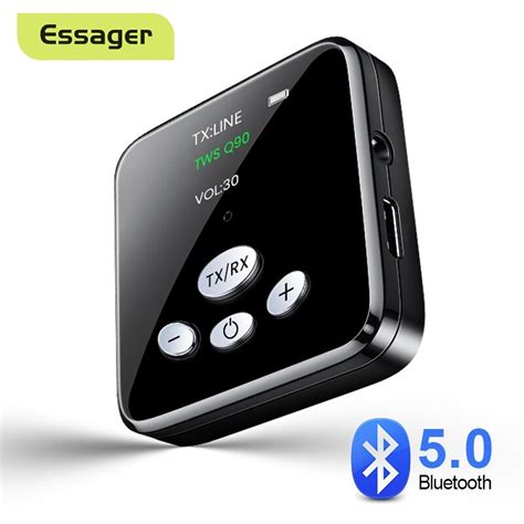 Essager Bluetooth Transmitter Receiver Mm Jack Bluetooth Aux