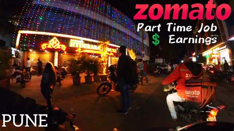 How Much Can Be Earned Doing A Zomato Part Time Delivery Job YouTube