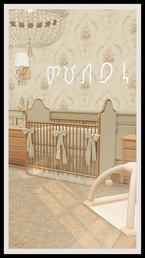 Sims 4 Infant Cribs Cc