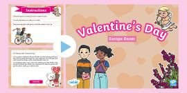 Esl Valentine S Day Jumbled Sentences Worksheet Twinkl