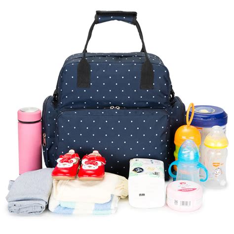 Diaper Bag Backpack with Changing Pad Attached & Stroller Straps - Orbisify.com