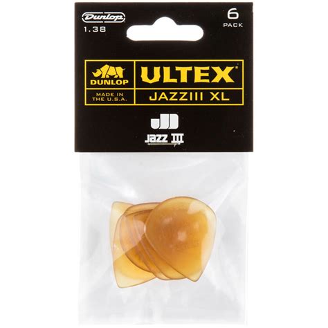 Dunlop Pxl P Xl Ultex Jazz Iii Xl Guitar Pick Mm Pcs