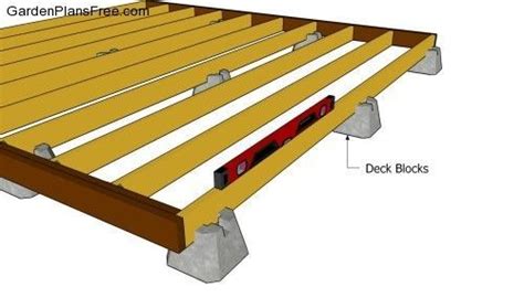 Free-standing deck how-to | Building a floating deck, Diy deck, Deck plans