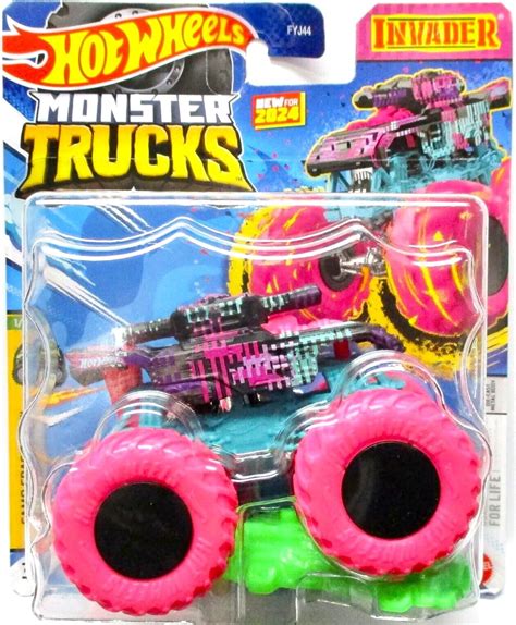 Amazon Hot Wheels Monster Trucks New For Scale Invader