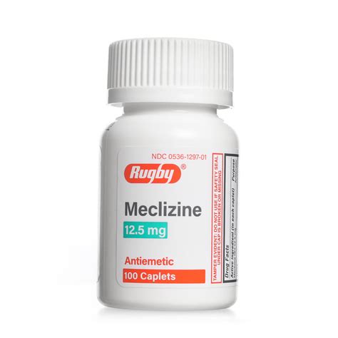 Rugby Antiemetic Caplets | Meclizine 12.5mg | 100 Ct – Wellspring Meds