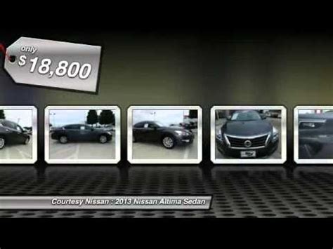 2013 Nissan Altima Sedan At Courtesy Nissan In Richardson DN420900