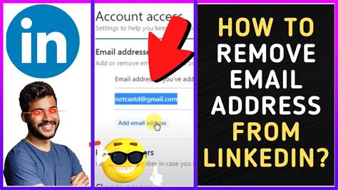 How To Remove Email Address From Linkedin YouTube