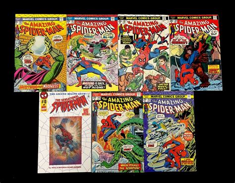 ComicConnect AMAZING SPIDER MAN GROUP LOT 108 Comic Book Group Lot