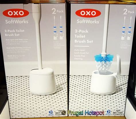 OXO Toilet Brush Set 2 Pack Costco Sale Frugal Hotspot