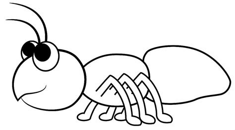 Formiguinha Para Imprimir - Desenhos de Formiga para Colorir e Imprimir