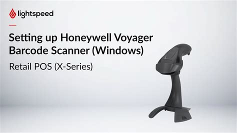 Setting Up Honeywell Voyager Barcode Scanner Windows Youtube