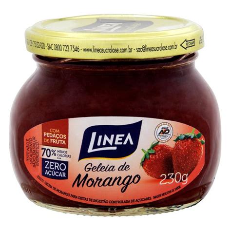 Geleia Morango Zero A Car Linea Vidro G Mercado Oliveir O