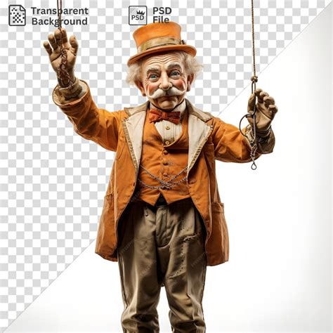 Premium Psd Amazing Realistic Photographic Puppeteers Puppet Dressed