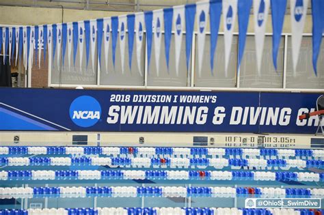 Ohio State Swim Dive On Twitter The Stage Is Set Ncaa Women S