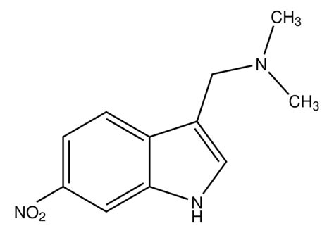 Dimethylamino Methyl Nitro H Indole Aldrichcpr Sigma Aldrich