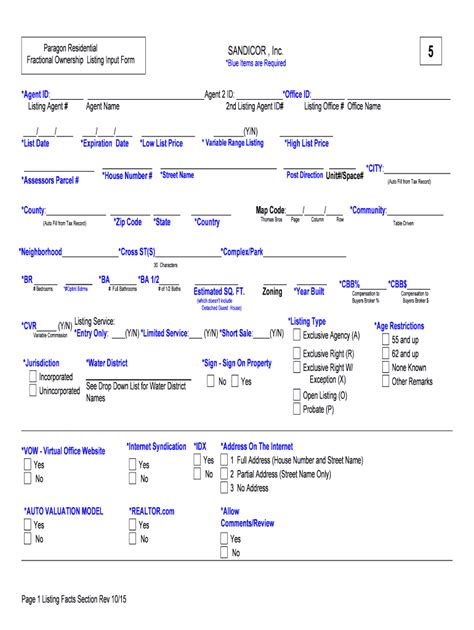 Fillable Online Paragon Residential Fax Email Print PdfFiller