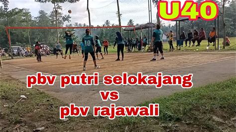 Pbv Putri Selokajang Blitar Vs Pbv Rajawali Tulung AgungU40 YouTube