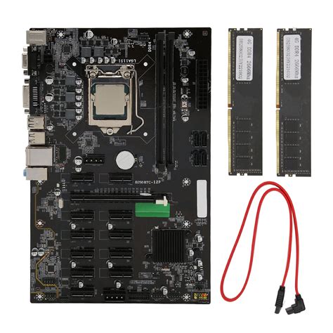 B250b Motherboard Set With G3930 Cpu 8gb Ddr4 Memory Multi Graphics