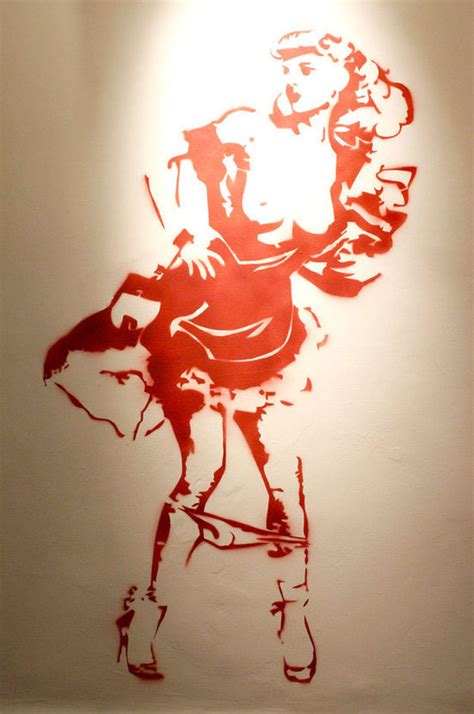 Kinky Girls Stencils On Behance