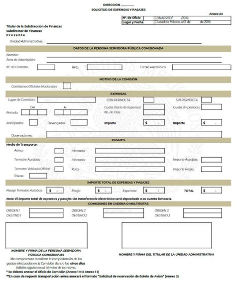 Manual De Procedimientos Para El Tr Mite De Vi Ticos Expensas Y